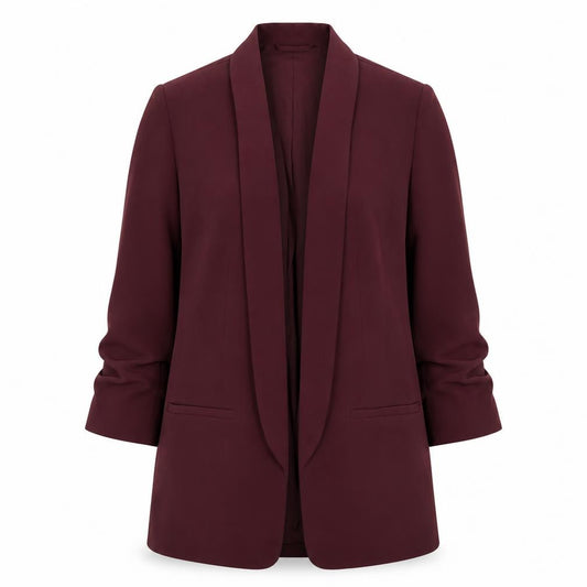 NEXT Women’s Purple Blazer UK 10 Regular Fit Mid-Length Jacket