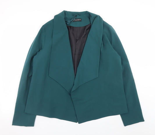 Dorothy Perkins Women’s Green Blazer Jacket Size 18 Lined Office Style