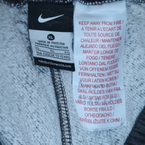 Nike Boys Black XL Sweatpants Fleece Jogging Trousers 13-15 Years