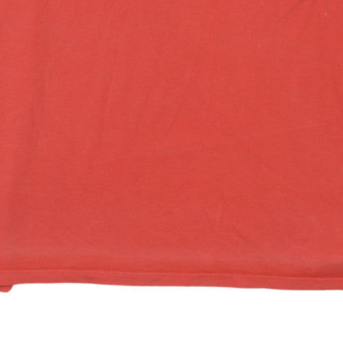 Nike Men's Red Graphic Athletic Fit T-Shirt Size L