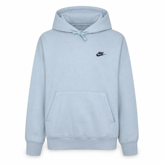 Nike Women’s Blue Pullover Hoodie Small Cotton Blend Casual Top