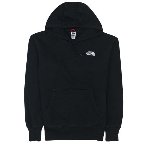 The North Face Mens Black Pullover Hoodie Size M Fleece Hooded Sweatshirt