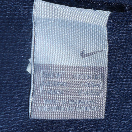 Nike Boys Blue Full Zip Fleece Hoodie - Size 10-11 Years Regular Fit