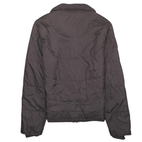Puma Women's Brown Size 10 Lightweight Full Zip Active Jacket