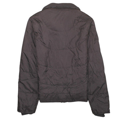 Brand and care label for Puma Women's Brown, size 10, Lightweight Full Zip Active Jacket