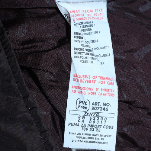 Puma Women's Brown Size 10 Lightweight Full Zip Active Jacket