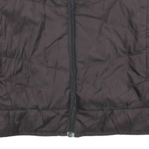 Puma Women's Brown Size 10 Lightweight Full Zip Active Jacket