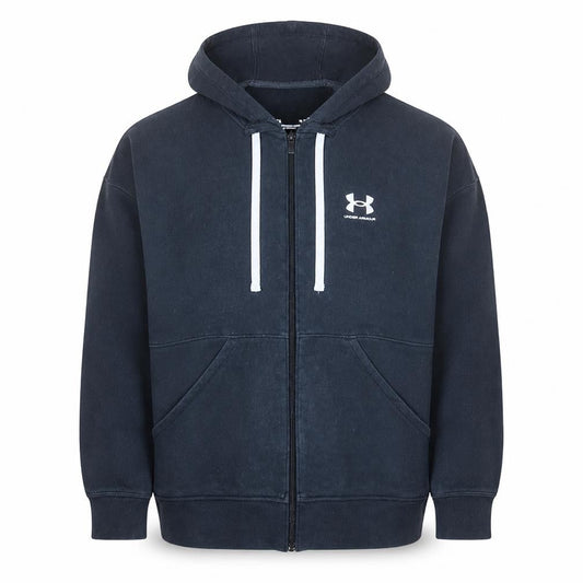 Under Armour Men's Black Full Zip Hoodie Size L Casual Sportswear