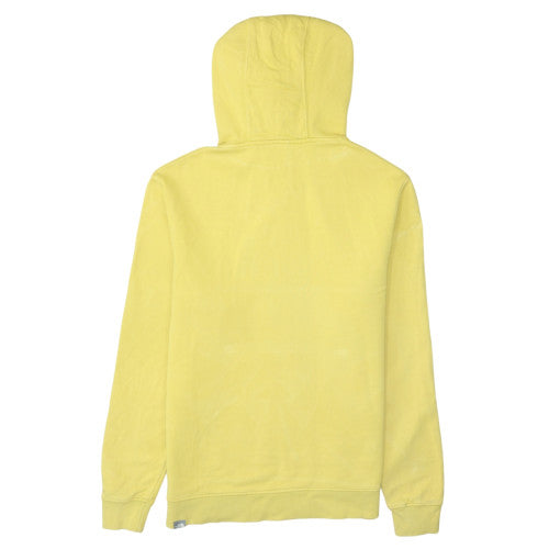 The North Face Men's Yellow Pullover Hoodie Size L Outdoor Fleece