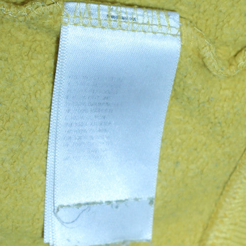 The North Face Men's Yellow Pullover Hoodie Size L Outdoor Fleece