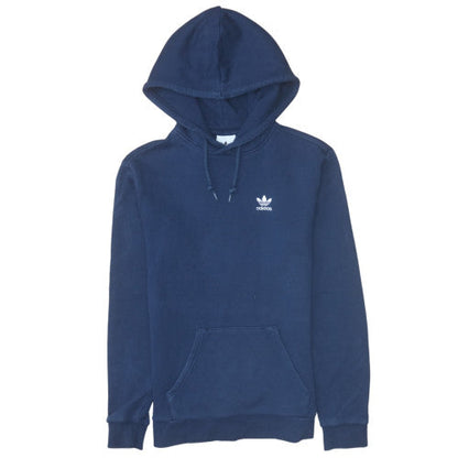 Additional front view of Adidas Men's Navy Blue Pullover Hoodie XS Cotton Blend