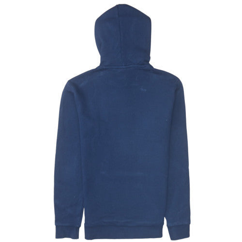 Adidas Men's Navy Blue Pullover Hoodie XS Cotton Blend