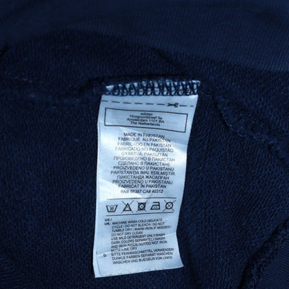 Additional view of Adidas Men's Navy Blue Pullover Hoodie XS Cotton Blend