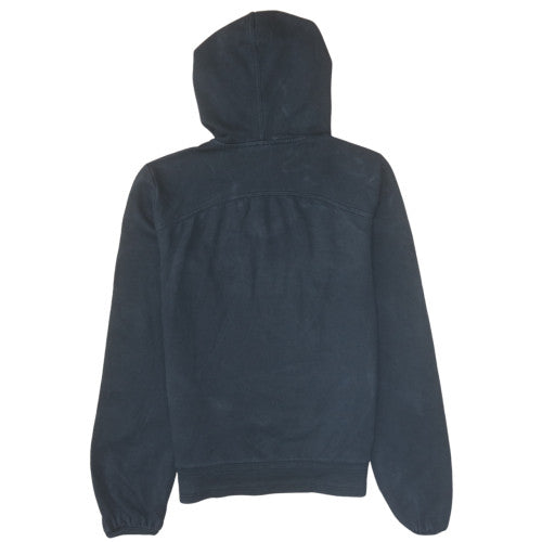 Puma Women's Black Pullover Hoodie Size 10 Cotton Blend Logo Sweatshirt
