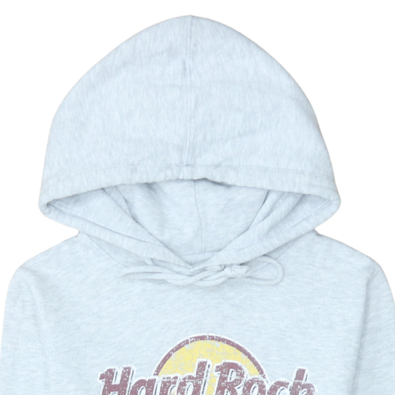 Hard Rock Cafe London Grey Hoodie Women Small Pullover Casual Cotton Blend