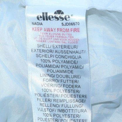 Additional view of Ellesse women’s white uk 6 puffer windbreaker jacket polyester lined