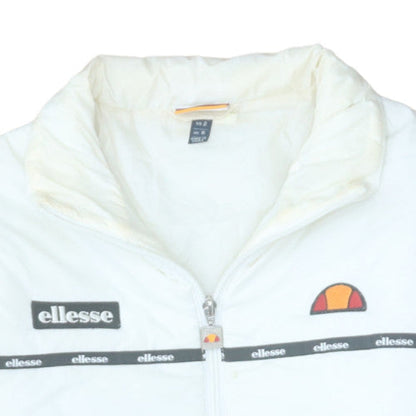 Additional view of Ellesse women’s white uk 6 puffer windbreaker jacket polyester lined
