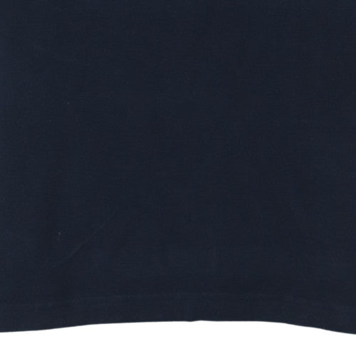 Tommy Hilfiger Men's Blue Regular Fit Polo Shirt Size S