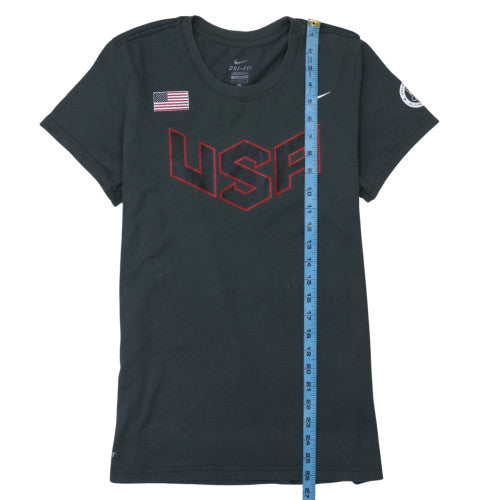 Nike Men's Black USA Dri-Fit Graphic T-Shirt Size L