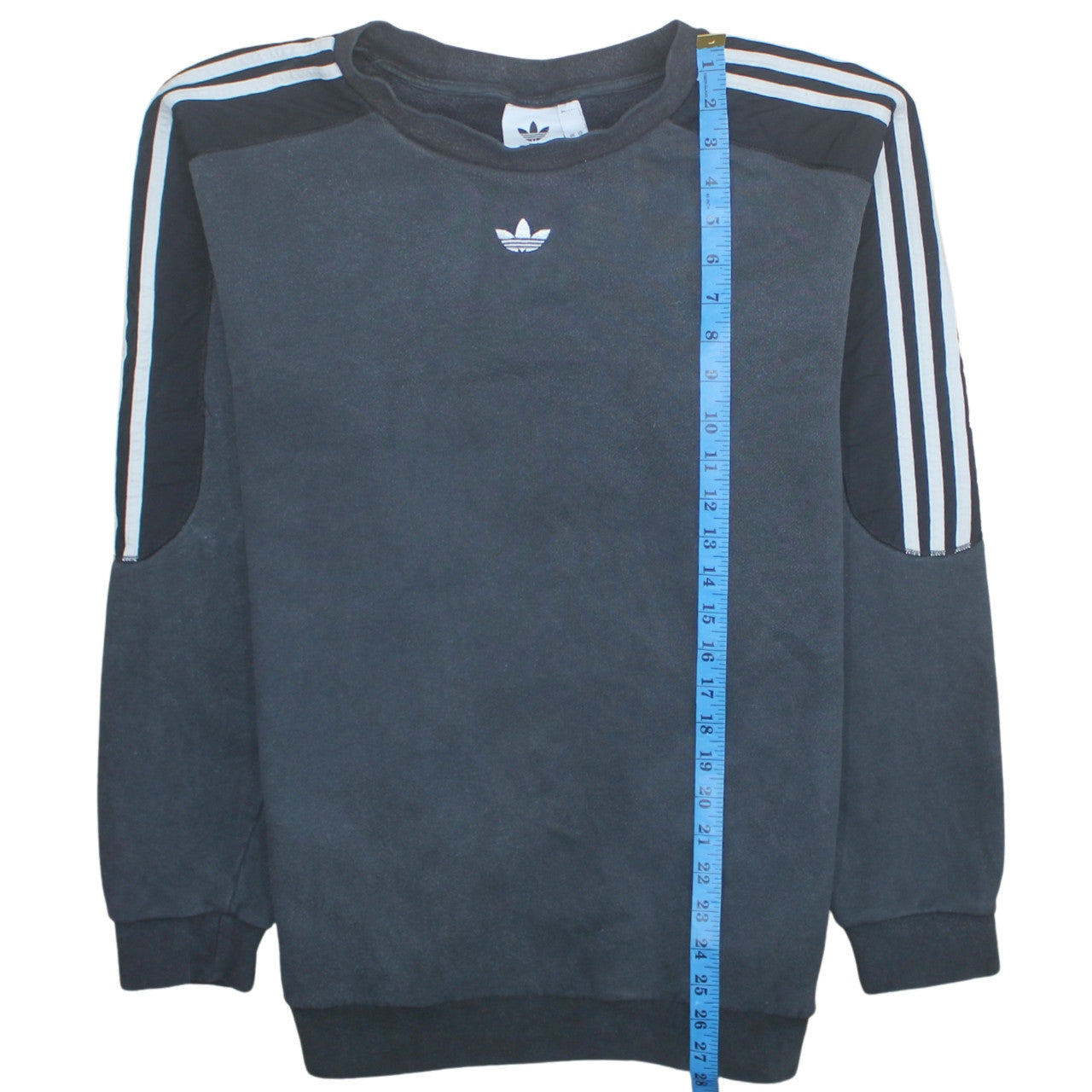 Adidas Men’s Black XL Pullover Sweatshirt Crew Neck Fleece