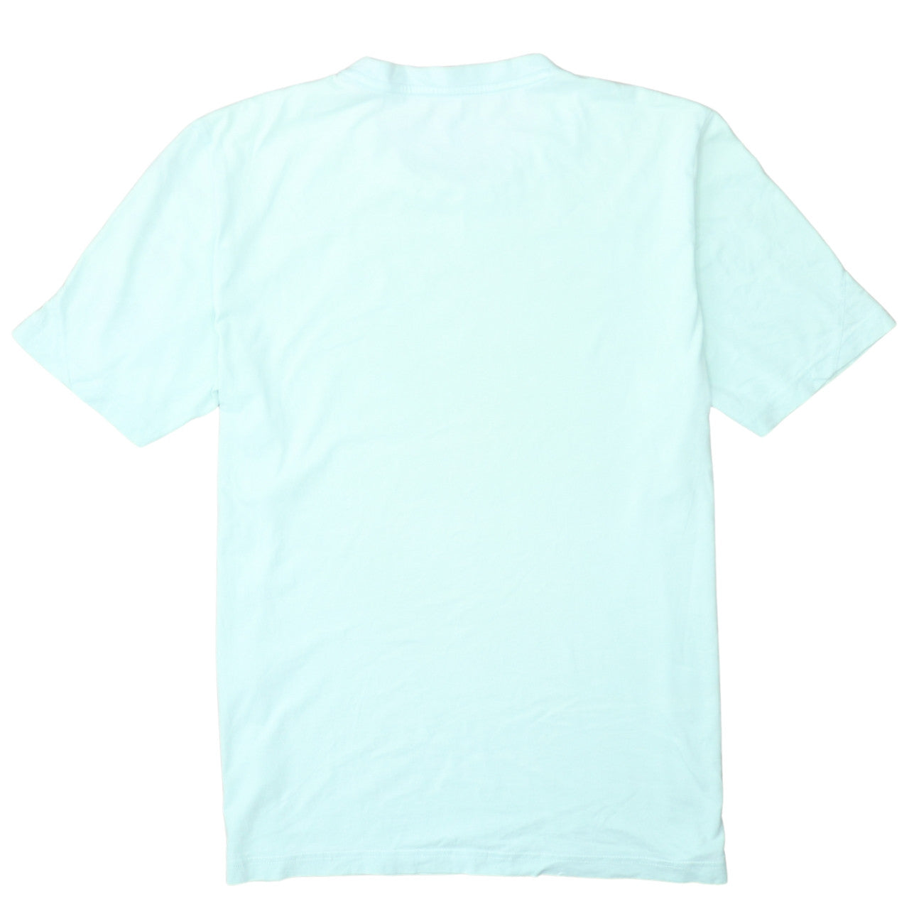Puma Men's Light Green Crew Neck Short Sleeve Cotton T-Shirt Size L