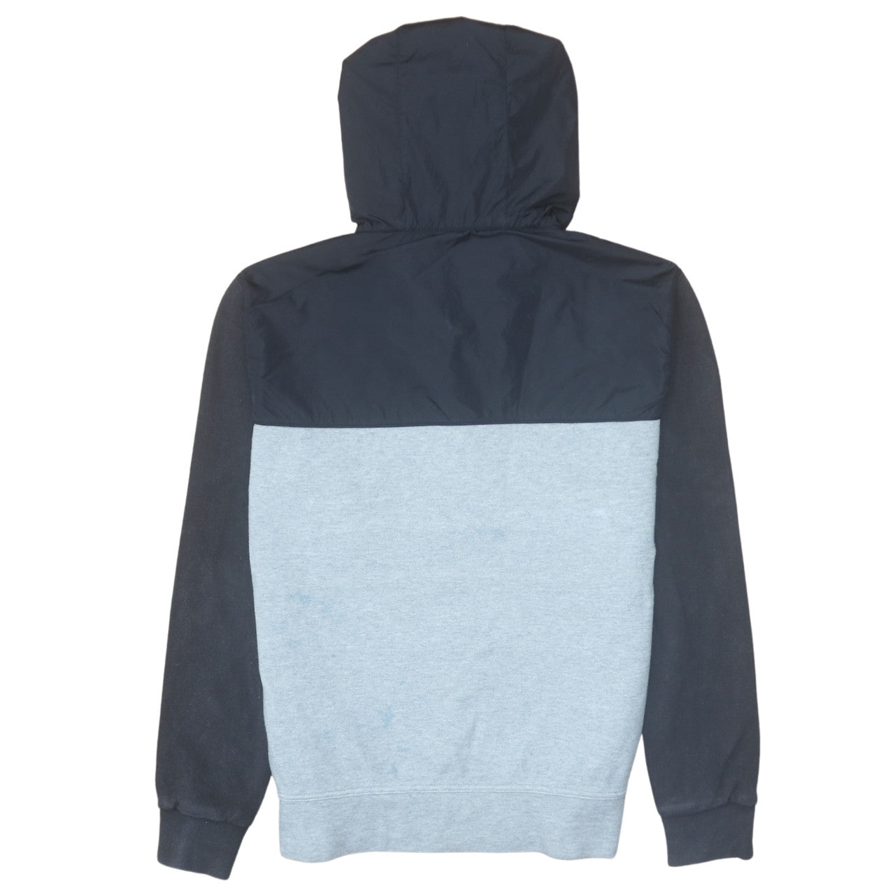 Champion Men's Black & Grey 1/2 Zip Hoodie Small Pullover Style