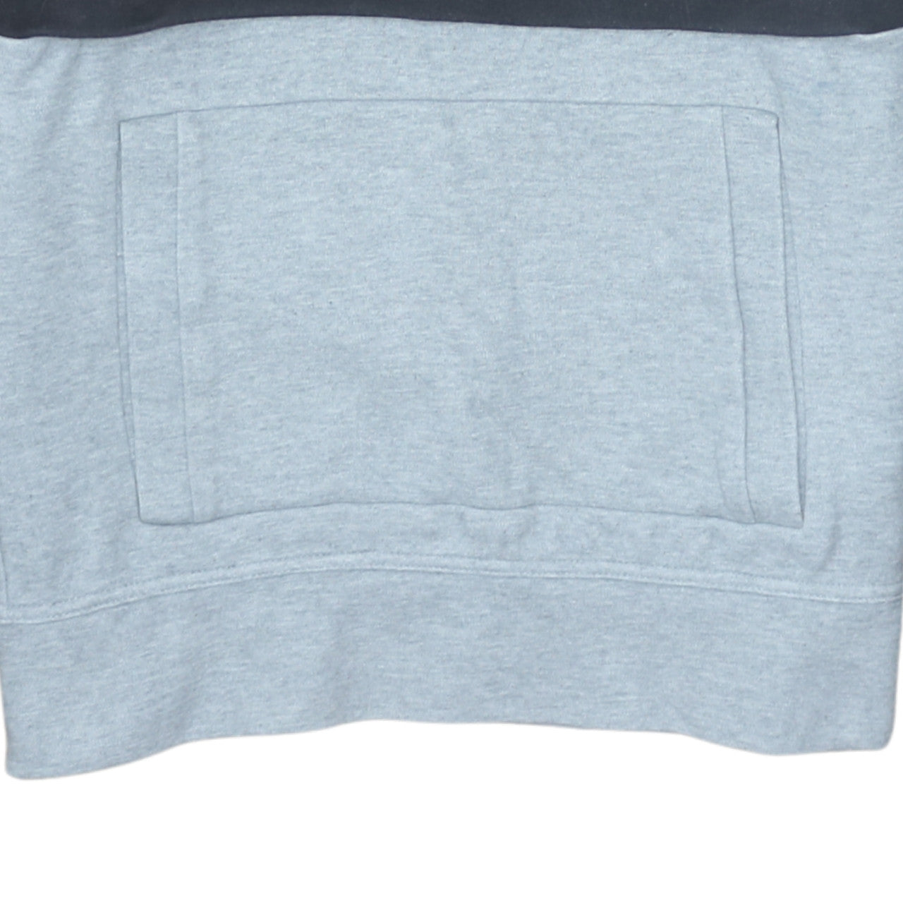 Champion Men's Black & Grey 1/2 Zip Hoodie Small Pullover Style