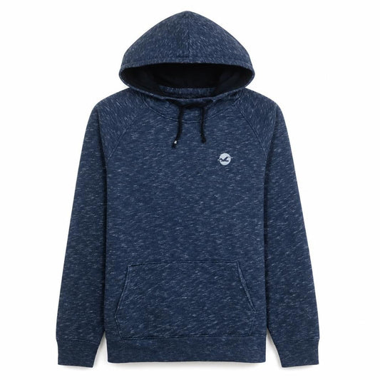 Hollister Men’s Blue Pullover Hoodie Medium Logo Classic Fit