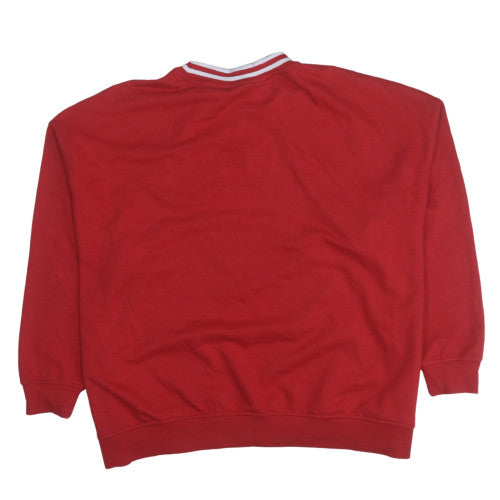 NBA Chicago Bulls Red Crew Neck Sweatshirt Women XL