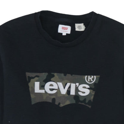 Levi's Men's Black Logo Pullover Sweatshirt Size S
