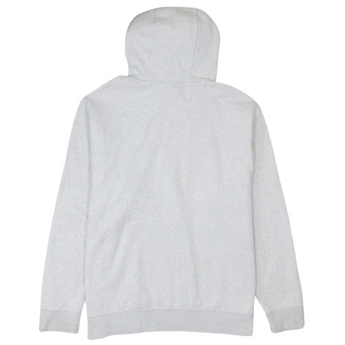 Nike Men's Grey XL Pullover Hoodie with Logo and Drawstring