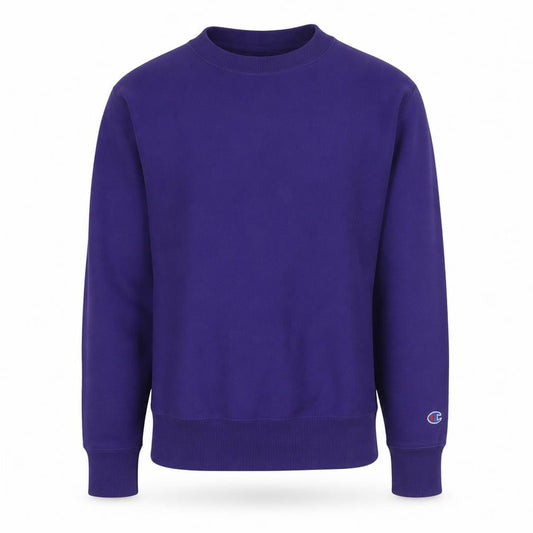Champion Men's Purple XS Reverse Weave Crew Neck Sweatshirt