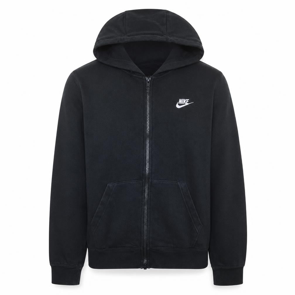 Nike Men's Black Full Zip Hoodie Size M Regular Fit Fleece