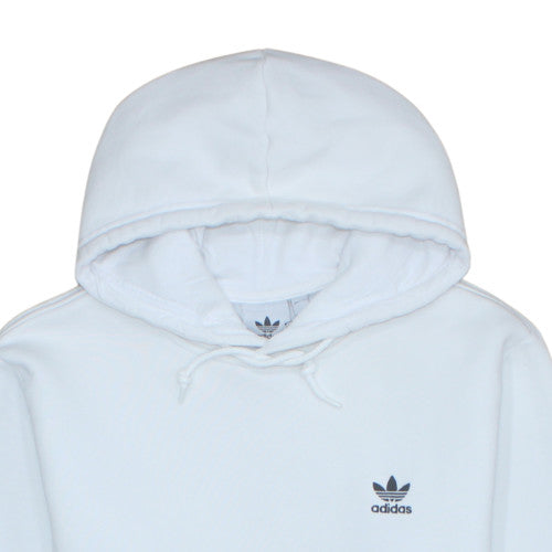 Adidas Men's White Pullover Hoodie L Regular Fit Fleece Sweatshirt