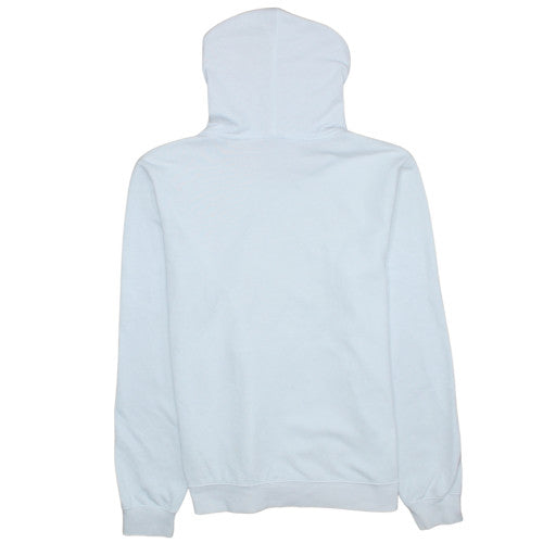 Champion Girls White Pullover Hoodie Size L Logo Fleece Sweatshirt
