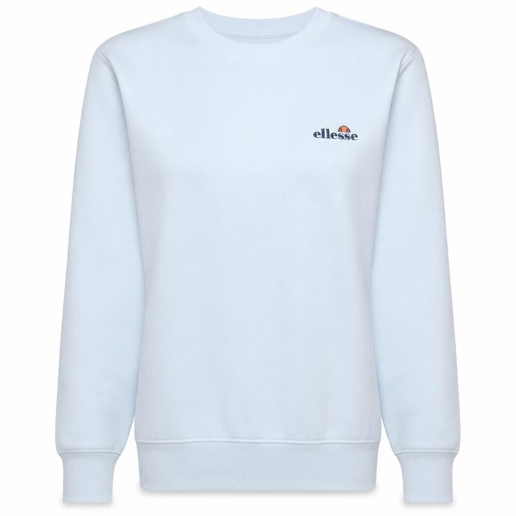 Ellesse Womens White XS Crew Neck Pullover Sweatshirt