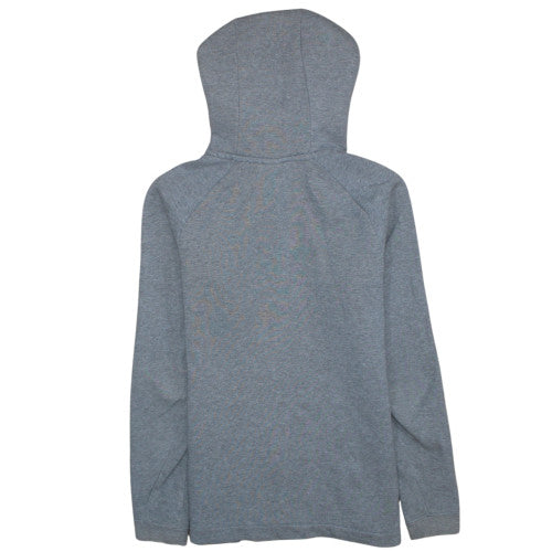 Nike Men's Grey Full Zip Hoodie M Regular Fit Fleece