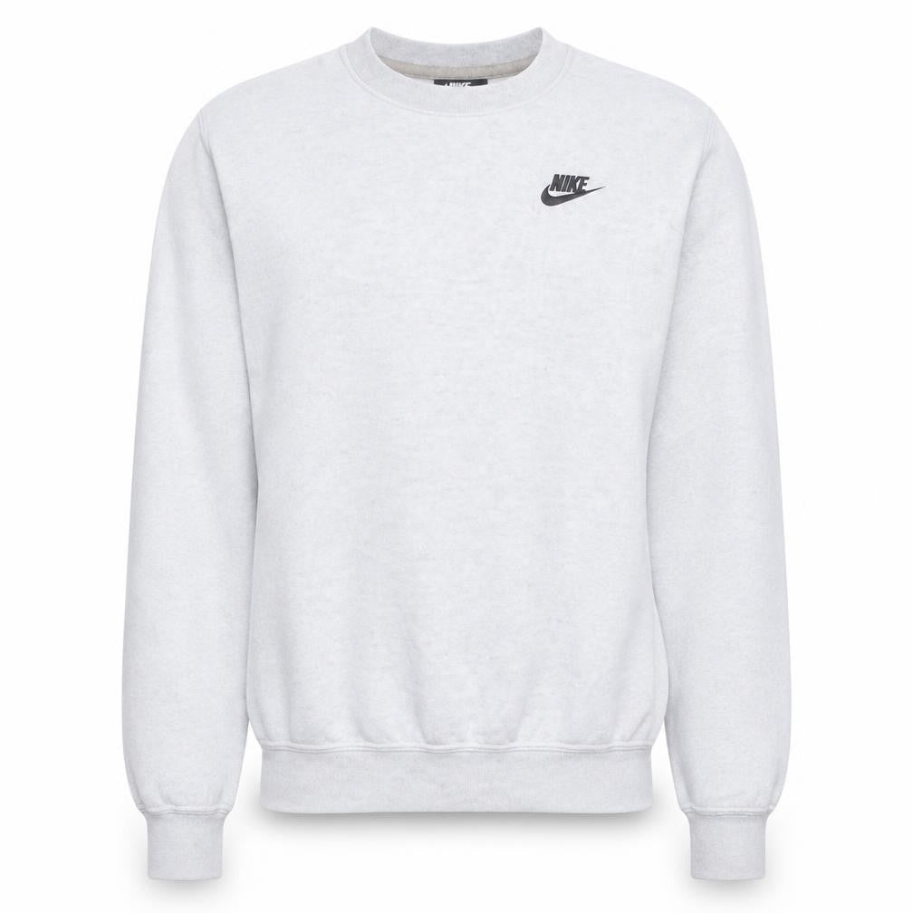 Nike Men's White XS Pullover Crew Neck Sweatshirt