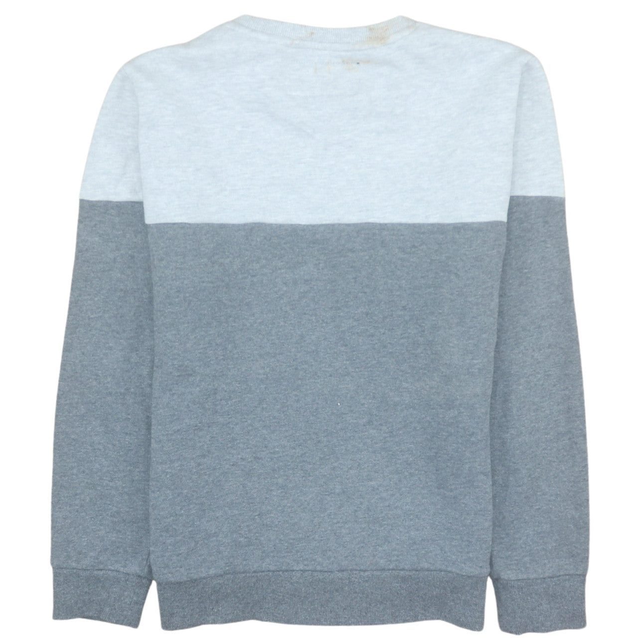 Diesel Teens Grey Pullover Sweatshirt Logo Crew Neck Size 14 Slim