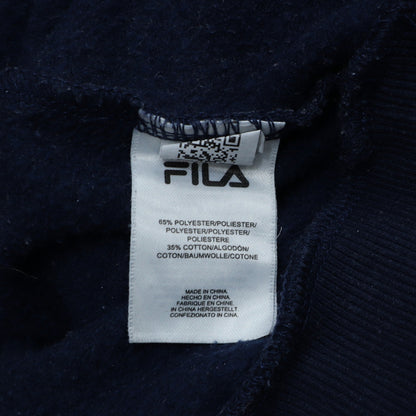 Additional view of Fila Men’s Blue Pullover V-Neck Sweatshirt M Regular Fit