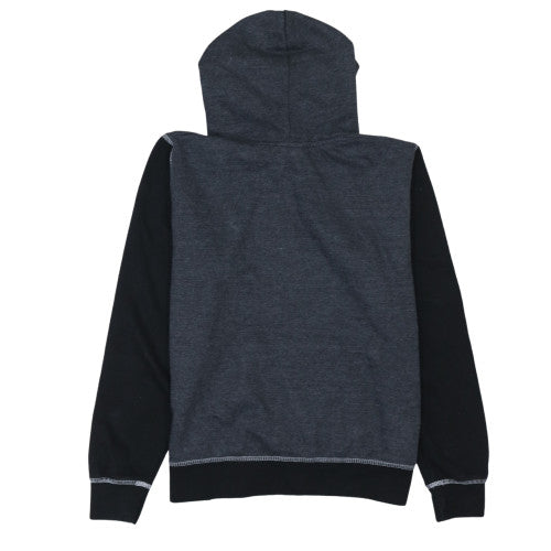 Everlast Womens Black & Grey Hoodie UK 16 Pullover Kangaroo Pocket