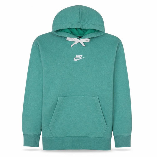 Nike Women’s Green Pullover Hoodie Small Cotton Blend Casual
