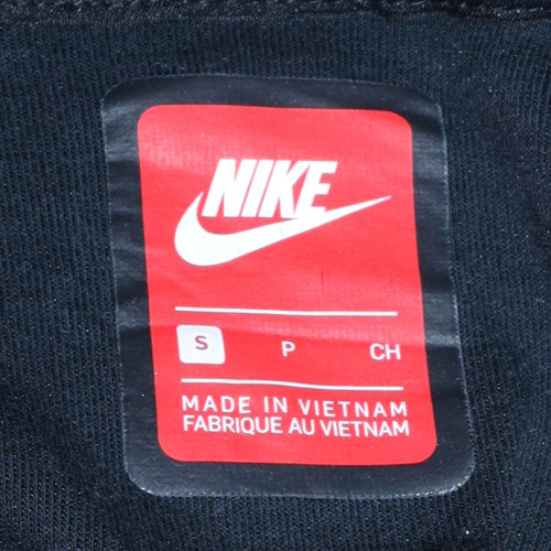 Nike Men’s Black Full Zip Hoodie Size S Fleece Sportswear