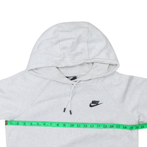 Nike Women’s Grey Pullover Hoodie Small Cotton Blend Casual