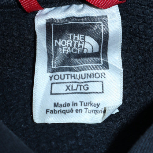 The North Face Boys Grey XL Pullover Hoodie Fleece Sweatshirt