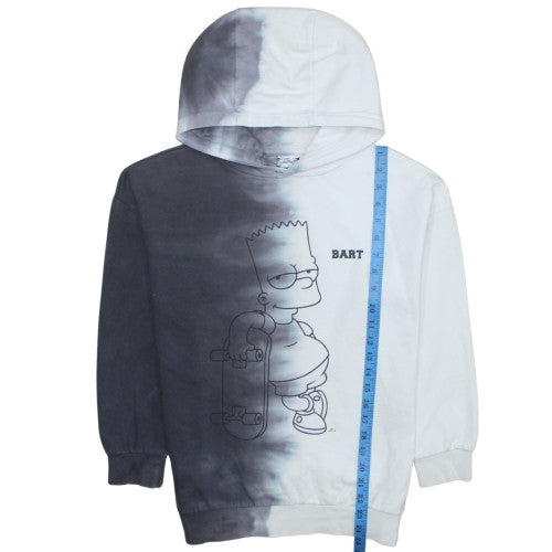 The Simpsons Boys Multicoloured Bart Hoodie 10-11 Years Pullover