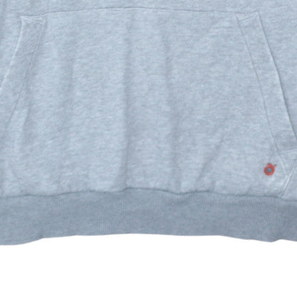 Additional view of Puma men’s grey pullover hoodie, size S, graphic fleece sweatshirt