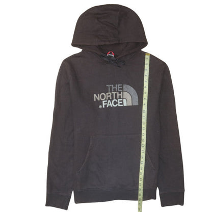 The North Face Men's Black Pullover Hoodie M Regular Fit Graphic Logo