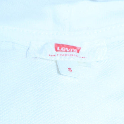 Levi's Men's White Pullover Hoodie S Graphic Logo Sweatshirt