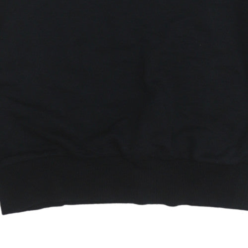 Champion Men's Black Pullover Hoodie Size S Logo Graphic Sportswear